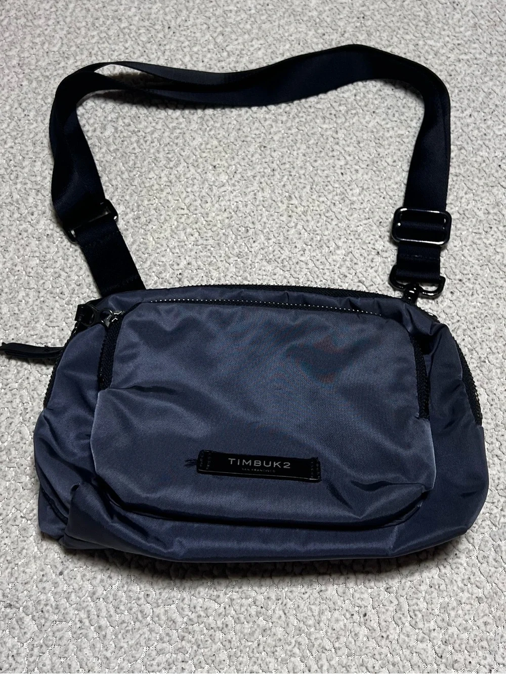 Timbuk2 Graphite Gray Crossbody Bag Small Made to Order Custom Travel Minimalist